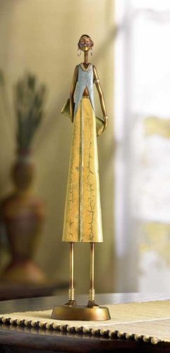 TRIBAL WOMAN FIGURINE--Item #: 37996