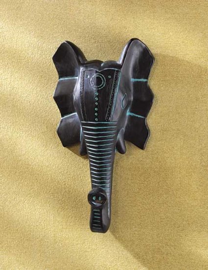 EXOTIC ELEPHANT WALL MASK--Item #: 39150