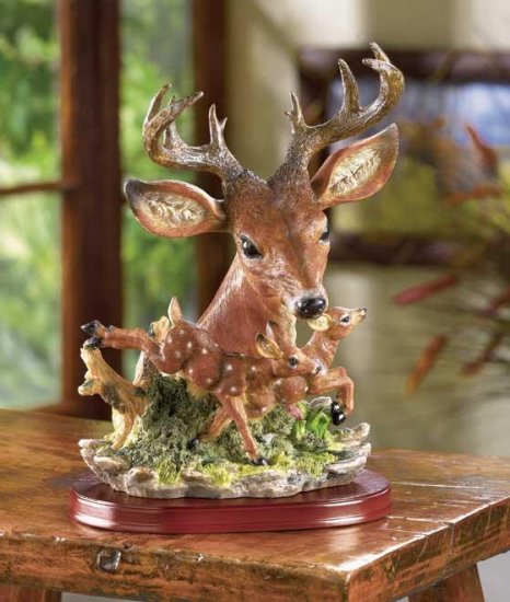 BUCK SPIRIT FIGURINE---Item #: 38350