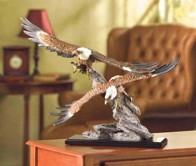EAGLES SOAR OVER ROCKS---Item #: 33758