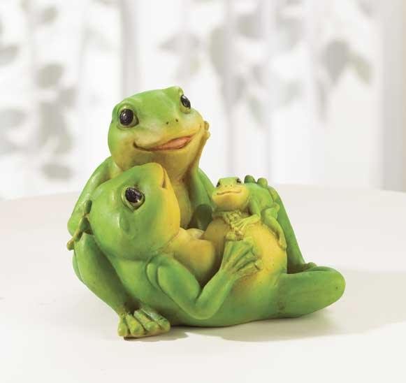 FROG FAMILY FIGURINE---Item #: 35634