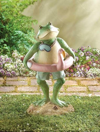FROG STATUE---Item #: 38043