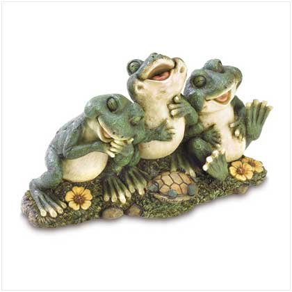 FROGGY FRIENDS STATUE---Item #: 38812