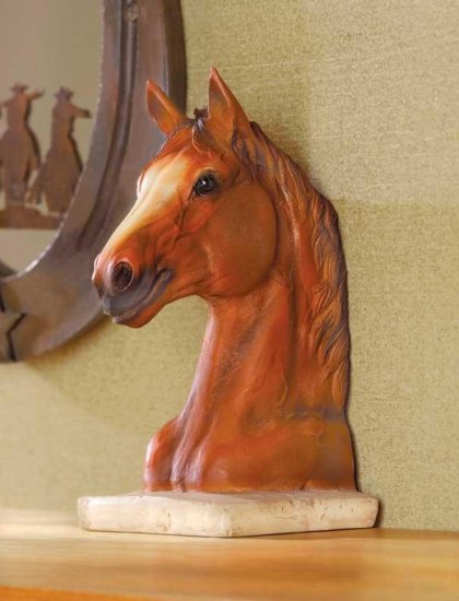 HORSE HEAD BUST---Item #: 37502