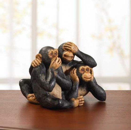 PLAYFUL INNOCENT MONKEYS---Item #: 34513