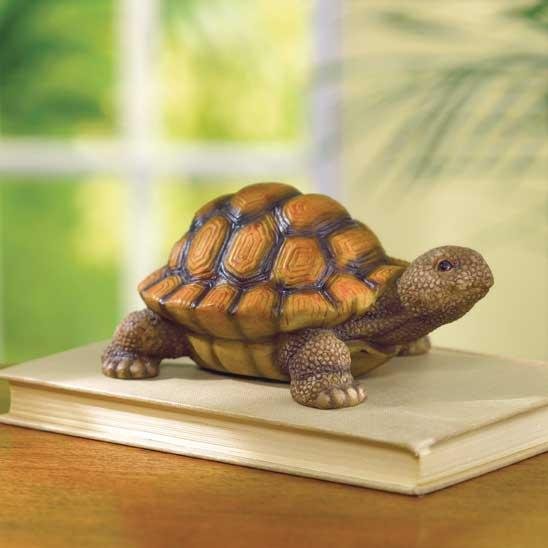 POLYRESIN TURTLE FIGURINE---Item #: 37499