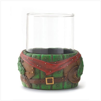 GLASS TUMBLER ON CACTUS BASE---Item #: 36513