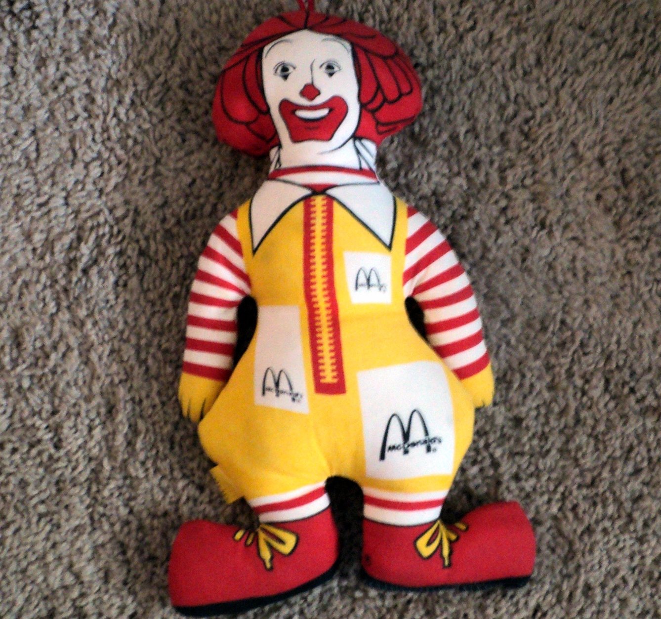 ronald mcdonald soft toy