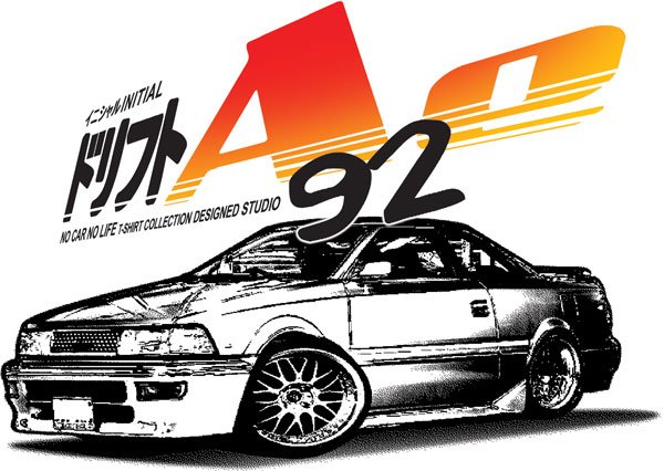 Toyota Corolla AE92 Drawing Car Tees