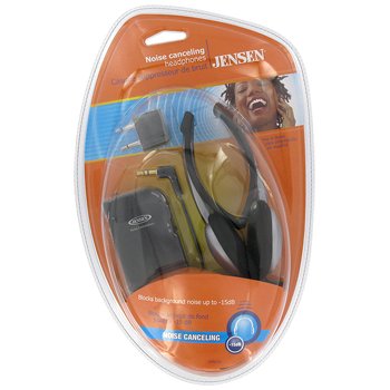 JENSEN NOISE CANCELING STEREO HEADPHONES