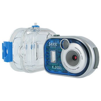 JAZZ 1.3MP WATERPROOF 3 IN 1 UNDERWATER DIGITAL CAMERA