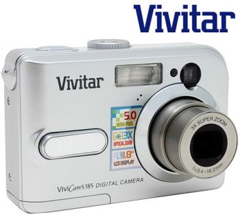 VIVITAR ViviCam 5 MEGAPIXEL DIGITAL CAMERA