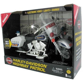 BUDDY L HARLEY DAVIDSON HIGHWAY PATROL MODEL WITH SOUND