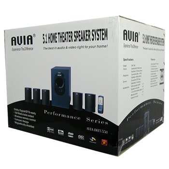 AVIA 5.1 HOME THEATER SPEAKER SYSTEM