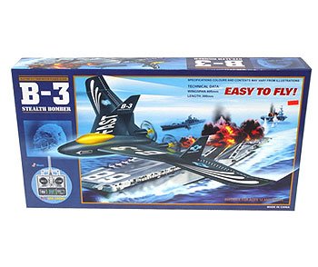 FLYFAIRY RADIO CONTROL B-3 STEALTH BOMBER