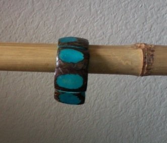 Stylish Blue Chunky Bracelet