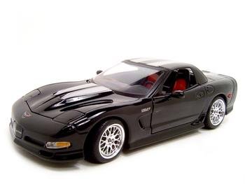SPECTER WERKES CORVETTE Z06 BLACK 1:18 DIECAST MODEL