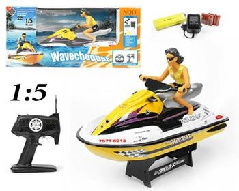 Remote Control 1:5 R/C Jet Ski Fast Racing Boat