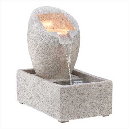 ABSTRACT SCULPTURE FOUNTAIN