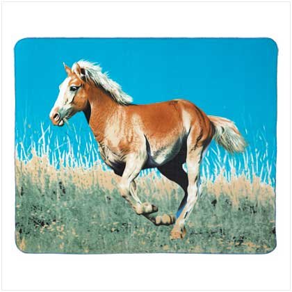 WILD MUSTANG FLEECE BLANKETS