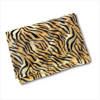 TIGER-PRINT THROW