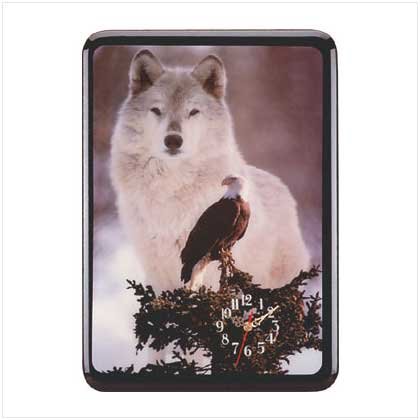 A SPIRIT OF THE WILD WALL CLOCK (FREE SHIPPING)