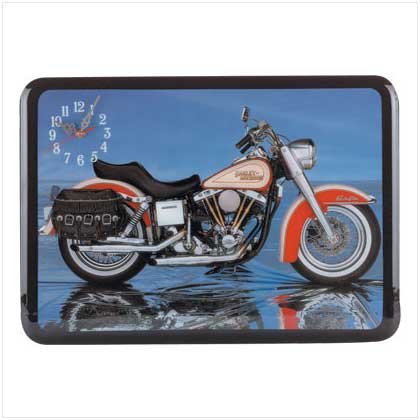 MOTORCYCLE WLL CLOCK (FREE SHIPPING)