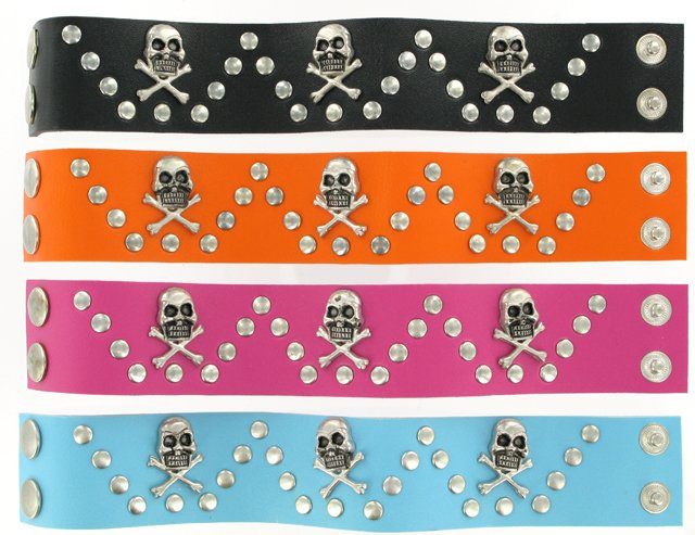 SKULL & CROSSBONES BRACELET/WRISTBAND