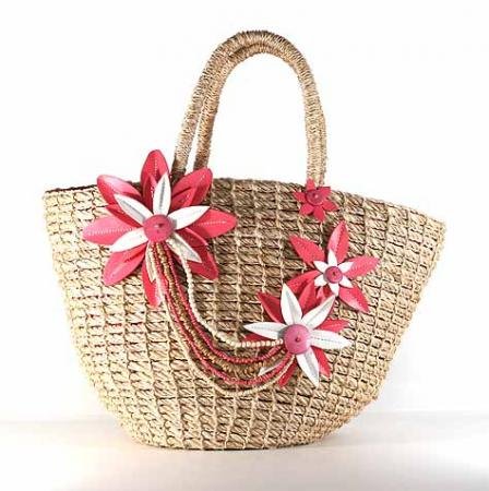 Aruba - Flower Applique in Pink