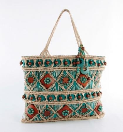 Fiji - Turquoise Small Tote Bag
