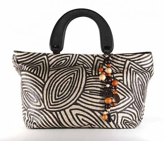 Gypsy - Tote Bag w/ Wood Handle