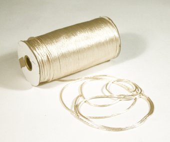 1/8" Ivory Satin Rat Tail Cord - 200 yds