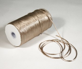 1/8" Toffee Satin Rat Tail Cord - 200 yds