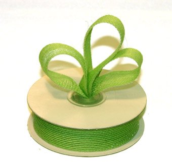 1-1/2" Apple Jute Burlap Ribbon - 10 yds
