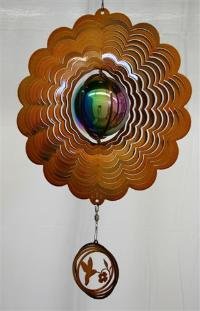 Copper With Hummingbirds