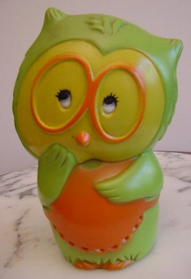 OWL BANK 1971 Vintage Tom Remo Character Bank