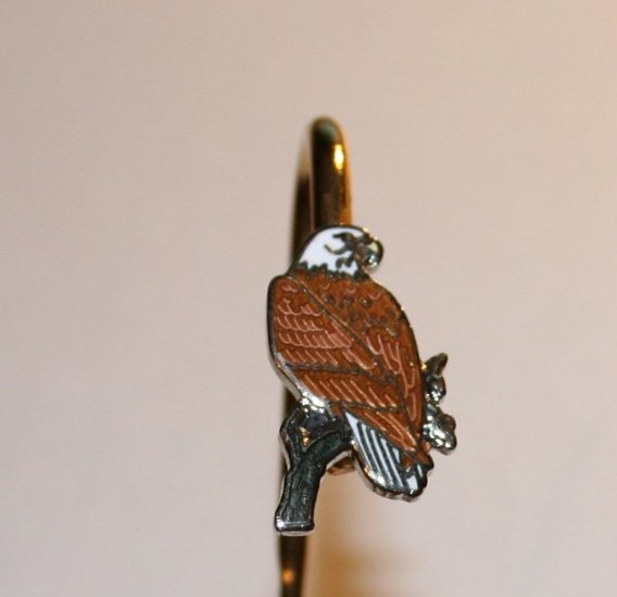 Eagle Metal Bookmark from Alaska