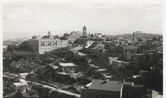 RPPC General View of Bethlehem, circa 50's Post Card