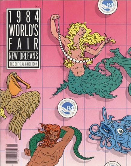 1984 World's Fair New Orleans Official Guidebook
