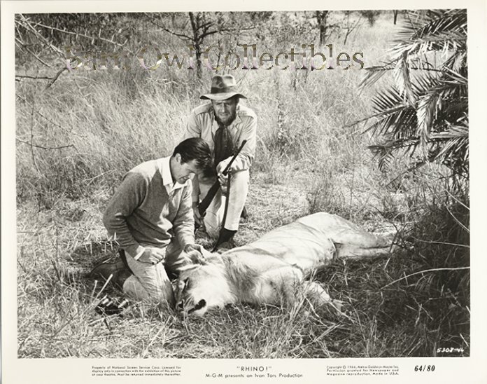 60's Robert Culp and Harry Guardino Rhino! Movie Still