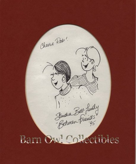 Between Friends Original Comic Art by Sandra Bell-Lundy