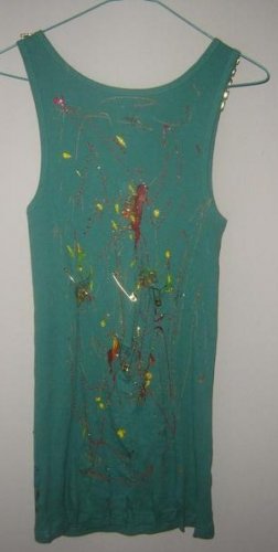 Green Painted Tank