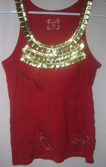 Red & Gold Tank