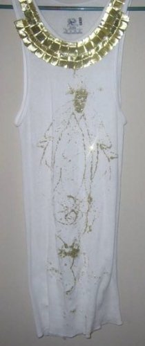 White & Gold Tank