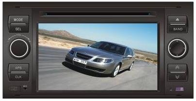 Ford Focus In-Dash DVD Player with GPS Navigation System