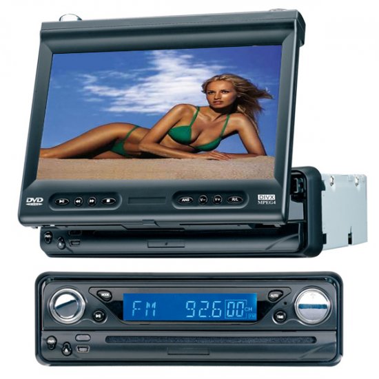 Model 856 Single DIN In-Dash Touchscreen DVD Player