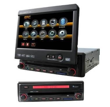 Model 9301 Single DIN In-Dash DVD Player with GPS Navigation