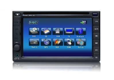 Model 7261 Double DIN In-Dash DVD Player with GPS Navigation