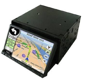 Model 7320 Double DIN In-Dash DVD Player with GPS Navigation