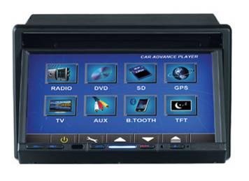 Model 7268 Double DIN In-Dash DVD Player